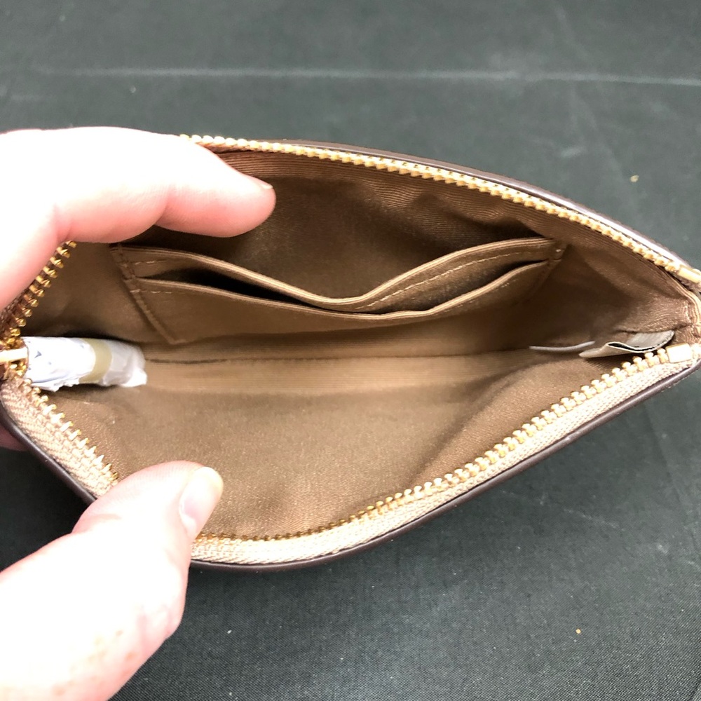Coach Corner Zip Wristlet - Picture 9 of 16